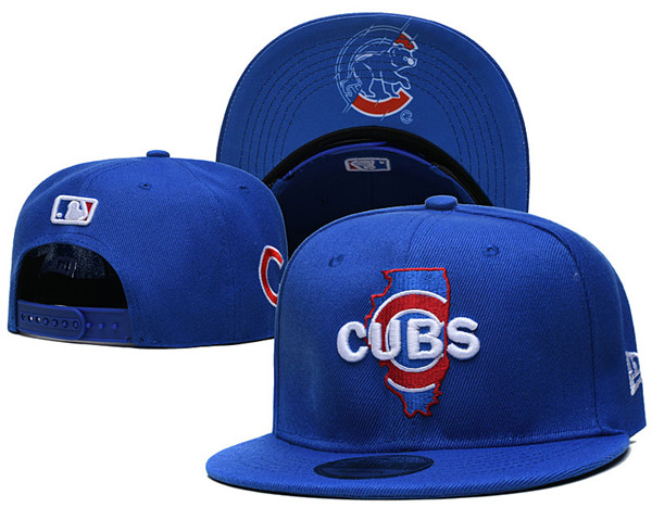 Chicago Cubs Stitched Snapback Hats 016